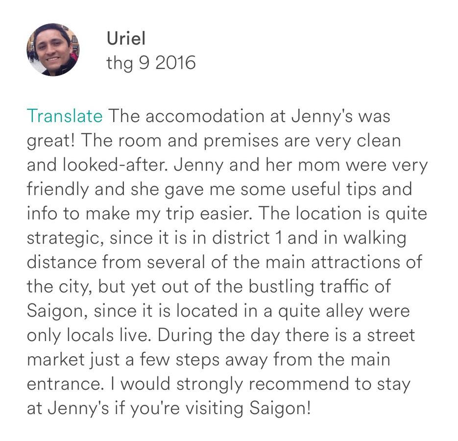 Jenny'S Place 1 Ho Şi Min Dış mekan fotoğraf